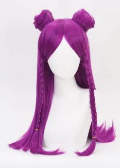 Cosplay Anime Cosplay Wig - LOL : K/DA - Kaisa (Dark Purple) -Cosmetic Shop CS 119K 4