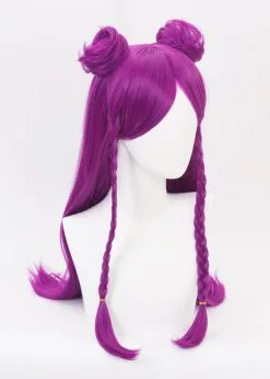Cosplay Anime Cosplay Wig - LOL : K/DA - Kaisa (Dark Purple) -Cosmetic Shop CS 119K 5