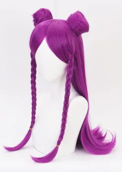 Cosplay Anime Cosplay Wig - LOL : K/DA - Kaisa (Dark Purple) -Cosmetic Shop CS 119K 6