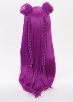 Cosplay Anime Cosplay Wig - LOL : K/DA - Kaisa (Dark Purple) -Cosmetic Shop CS 119K 8