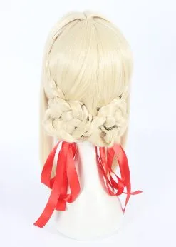 Cosplay Anime Cosplay Wig - Violet Evergarden (Red Ribbon) -Cosmetic Shop IMG 0515