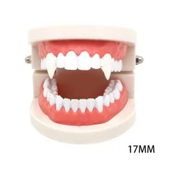 UNIQSO Cosplay Fangs/ False Teeth/ Vampire Teeth -Cosmetic Shop fangs 17mm
