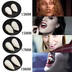 UNIQSO Cosplay Fangs/ False Teeth/ Vampire Teeth