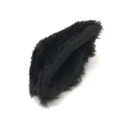 UNIQSO Anime Cosplay Ears Faux Fur Clip-on -Cosmetic Shop wolf black 2