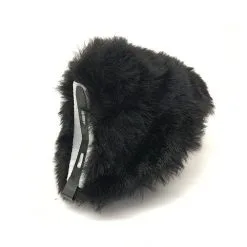 UNIQSO Anime Cosplay Ears Faux Fur Clip-on -Cosmetic Shop wolf black 3