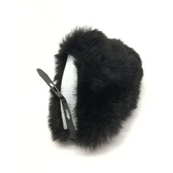 UNIQSO Anime Cosplay Ears Faux Fur Clip-on -Cosmetic Shop wolf black 4
