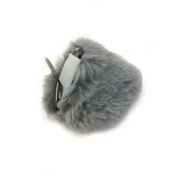 UNIQSO Anime Cosplay Ears Faux Fur Clip-on -Cosmetic Shop wolf gray 3