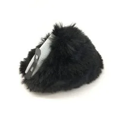 UNIQSO Anime Cosplay Ears Faux Fur Clip-on -Cosmetic Shop wolf pink black 2