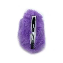 UNIQSO Anime Cosplay Ears Faux Fur Clip-on -Cosmetic Shop wolf purple 4