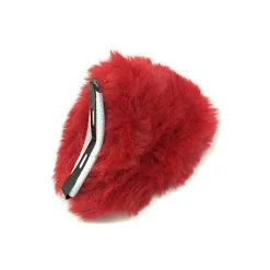 UNIQSO Anime Cosplay Ears Faux Fur Clip-on -Cosmetic Shop wolf red 4